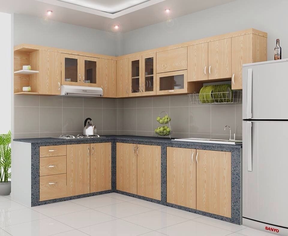 طراحی کابینت مدرن و رنگی برای آشپزخانه